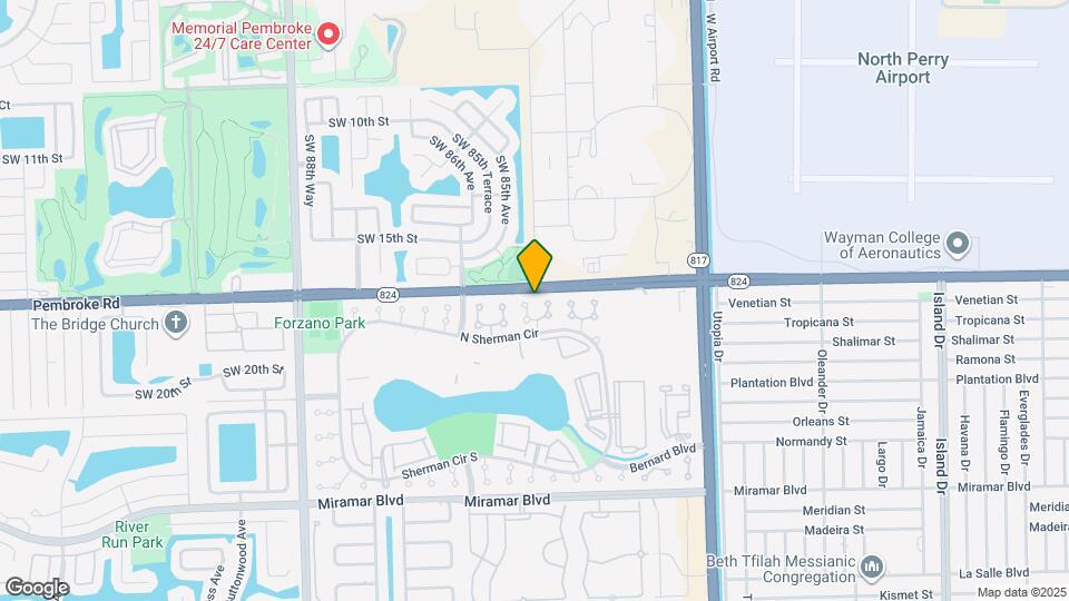 1731 SW 84th Ave Map and Location Details