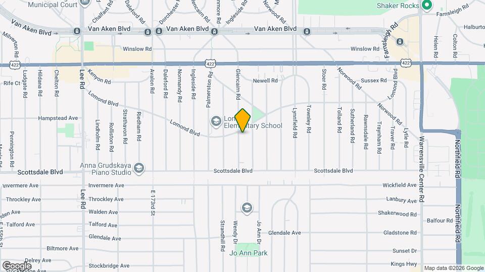 3665 Glencairn Rd, Unit 2 Map and Location Details