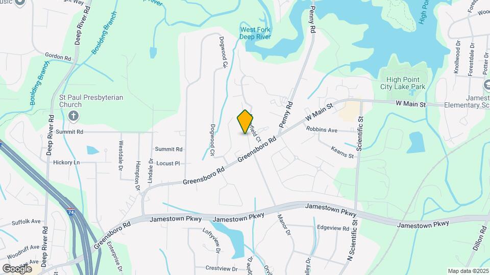 1013 Manor Dr Map and Location Details