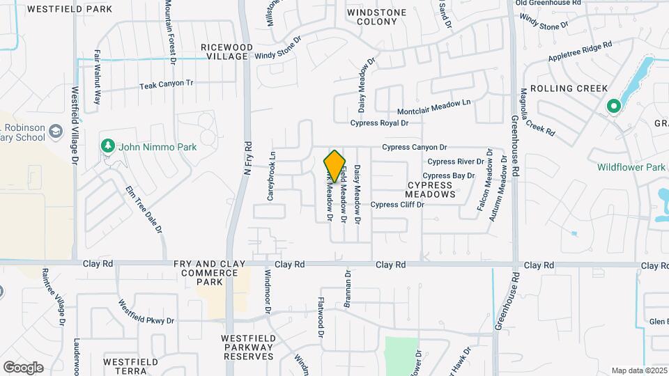4326 Hawk Meadow Dr Map and Location Details