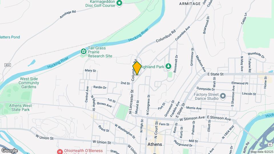 175 N Lancaster St, Unit 175 Map and Location Details