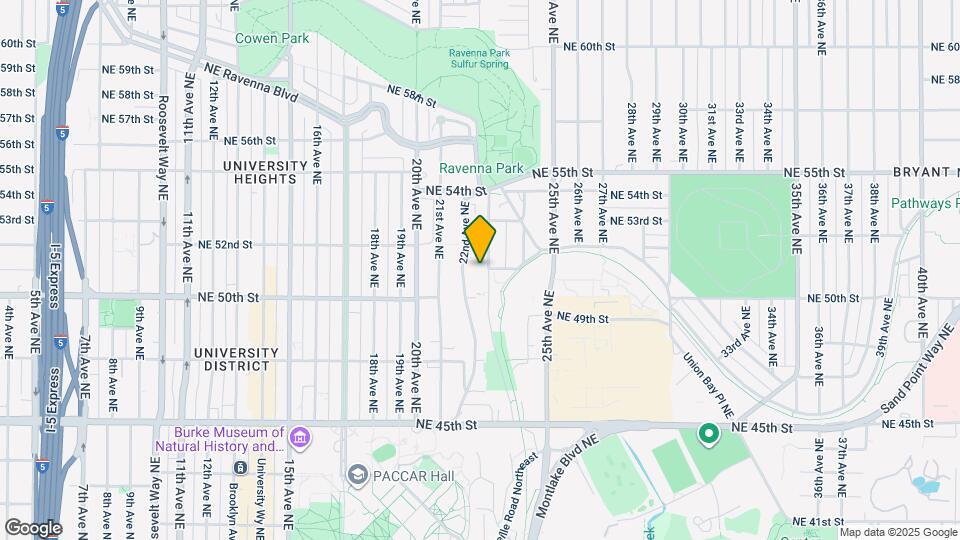 5025 Ravenna Ave NE Map and Location Details