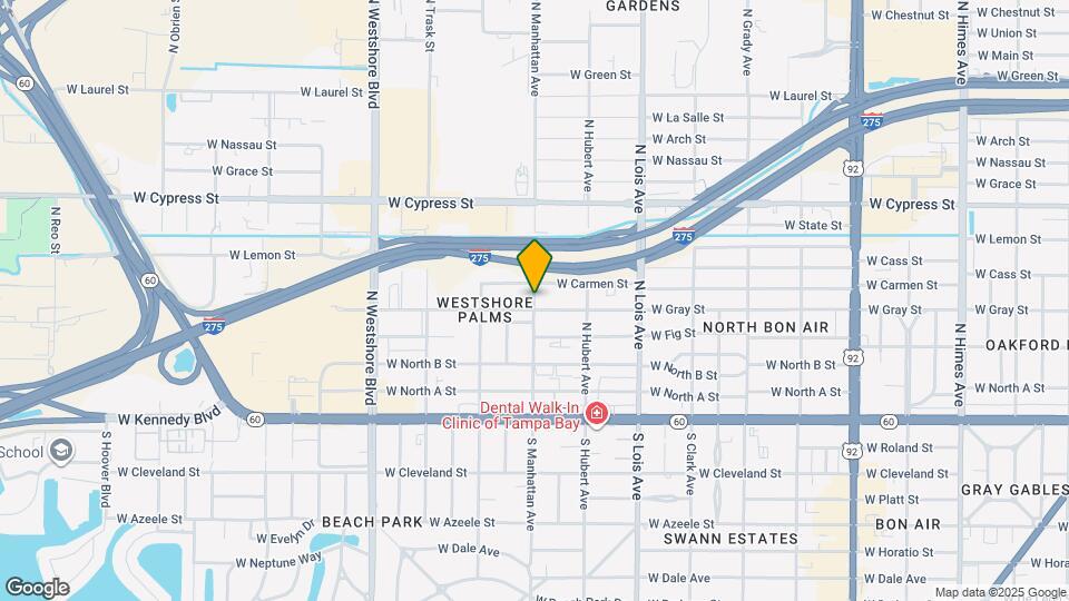 507 N Manhattan Ave Map and Location Details