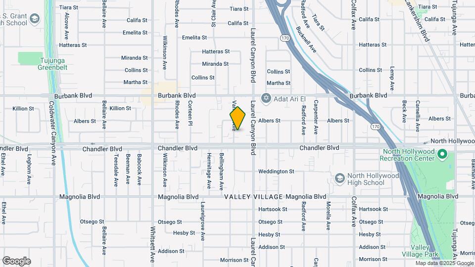 5424 Vantage Ave, Unit 5424 Map and Location Details