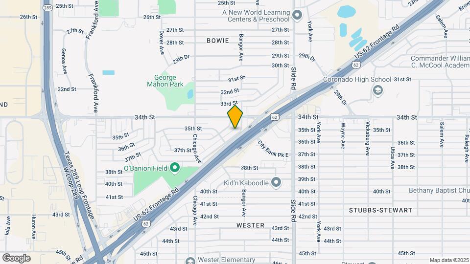 3420 Bangor Dr Map and Location Details