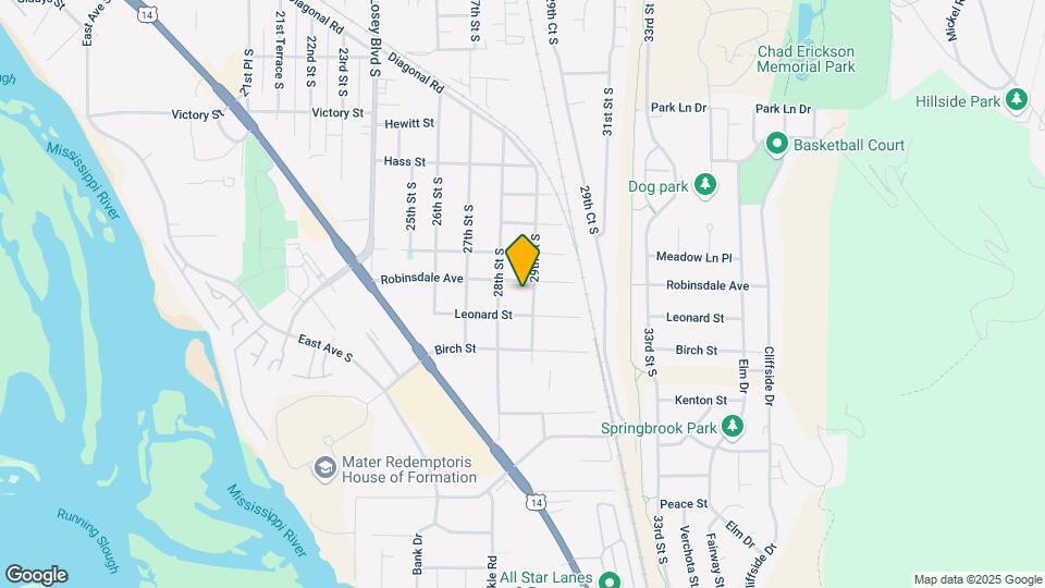 2820 Robinsdale Ave Mapa y Detalles de la Ubicación