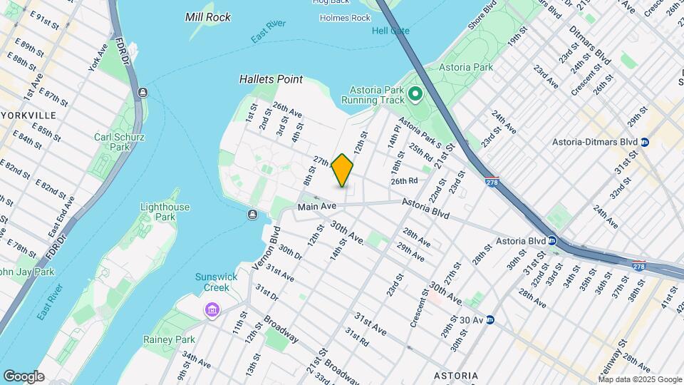 2732 12th St, Unit 3FL Mapa y Detalles de la Ubicación