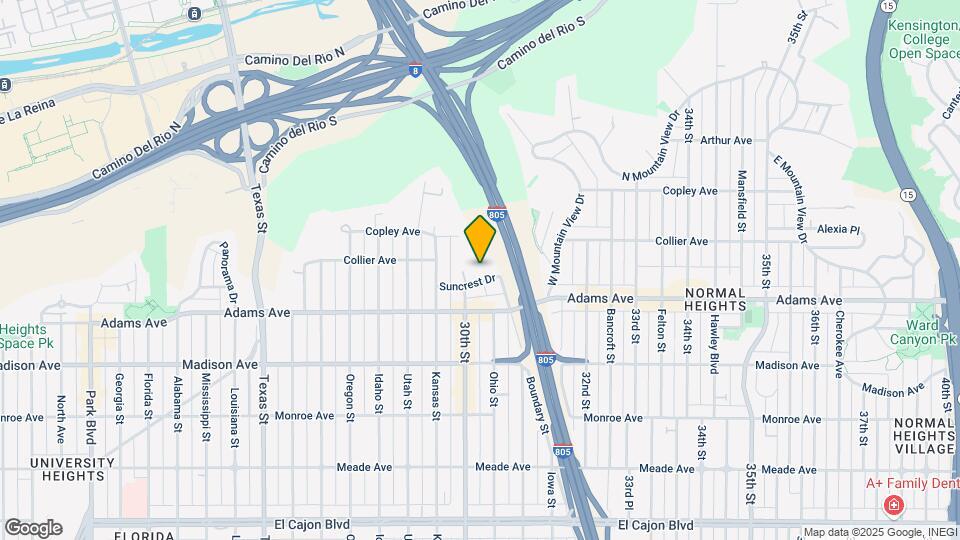 3044 Suncrest Dr Map and Location Details