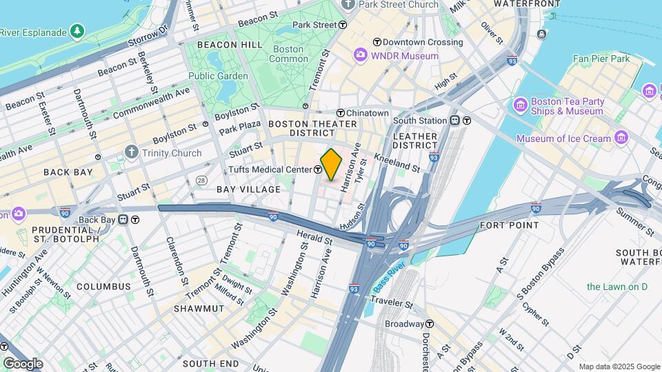 1 Nassau St Map and Location Details