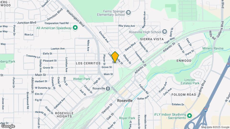 502 Lincoln St Mapa y Detalles de la Ubicación