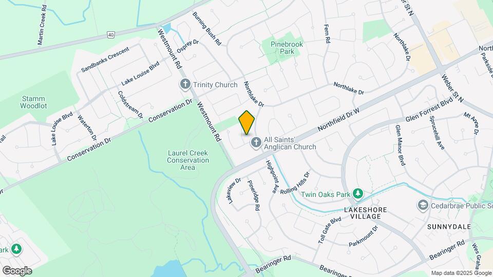 106 Cornerbrook Crescent Map and Location Details