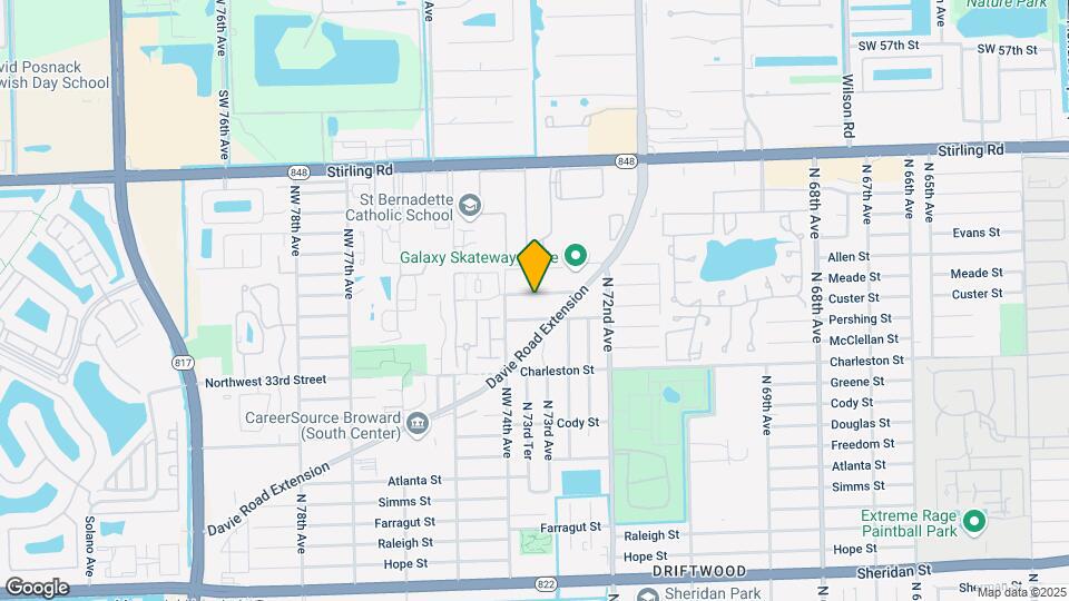 7340-7350 NW 37th St Map and Location Details