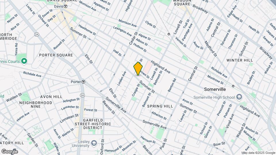 223 Summer St, Unit 2L Map and Location Details
