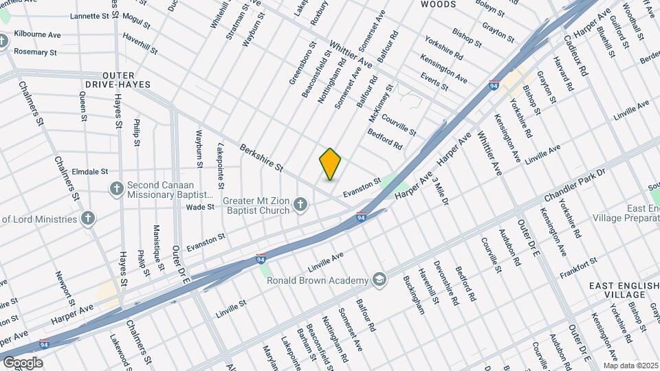 9219 McKinney St Map and Location Details