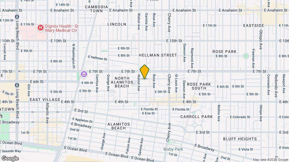 1636 E 6th St Mapa y Detalles de la Ubicación