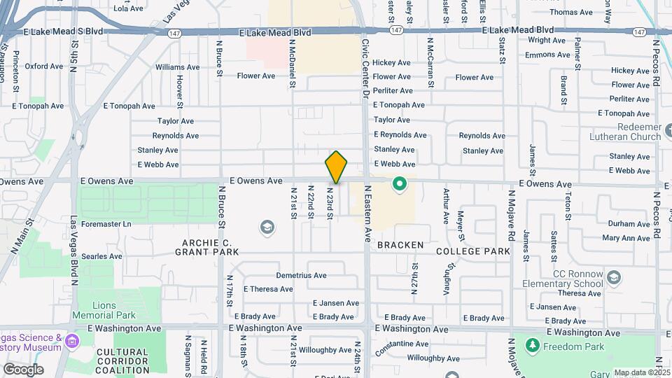 1529 Cobb Ln Map and Location Details