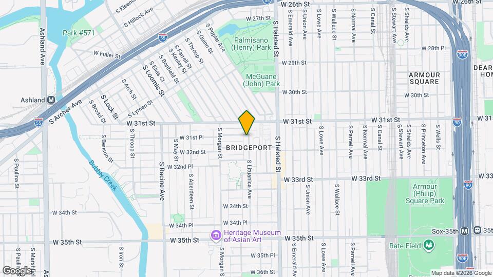 3132 S Lituanica Ave Map and Location Details