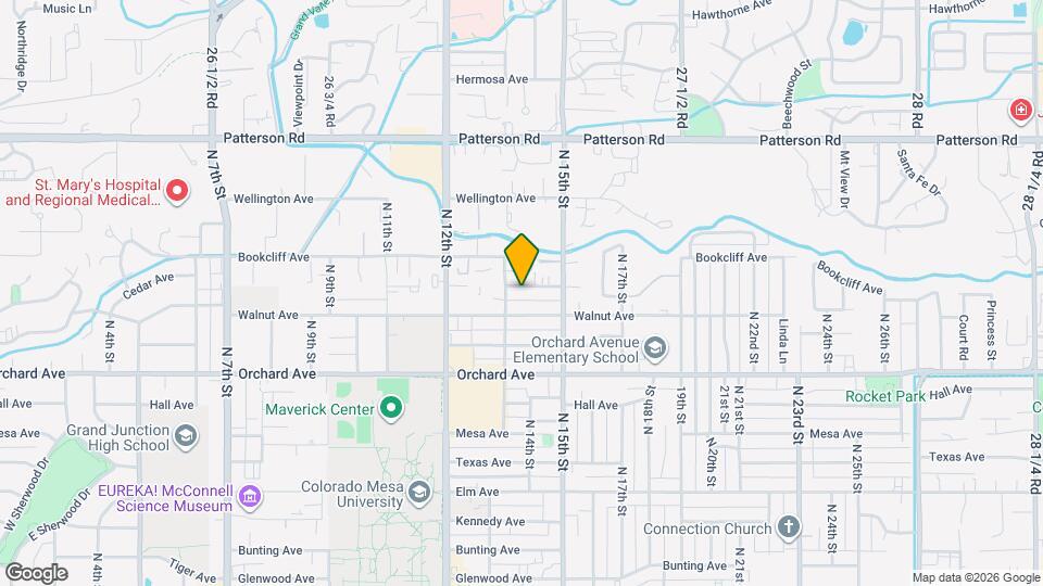 1325 Cedar Ave Map and Location Details
