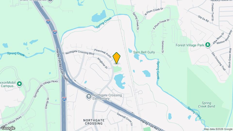 919 Ivycroft Ln Map and Location Details