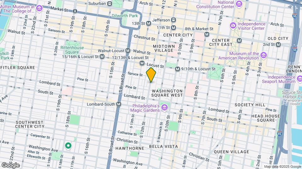 327 S 12th St Map and Location Details