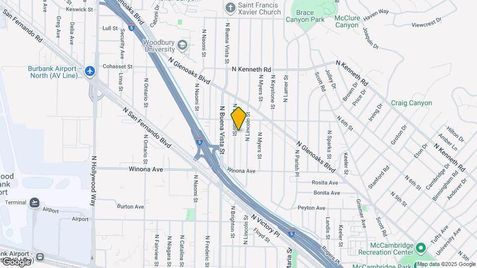 2542 N Brighton St Map and Location Details