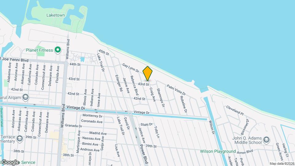 5500 Craig Ave Mapa y Detalles de la Ubicación