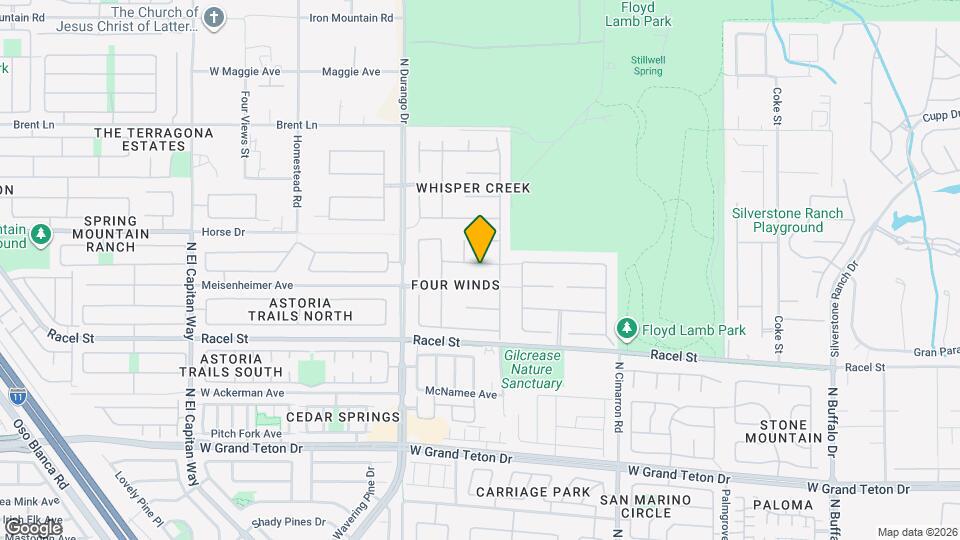 8217 Cabin Springs Ave Map and Location Details