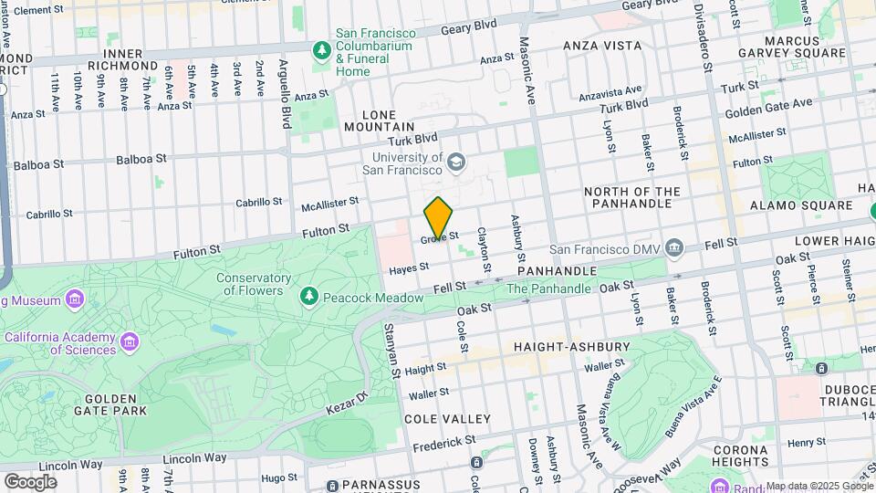 2131 Grove St Map and Location Details