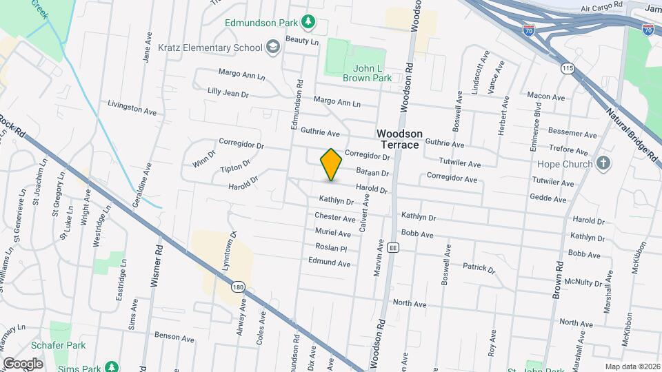 9448 Harold Dr Mapa y Detalles de la Ubicación