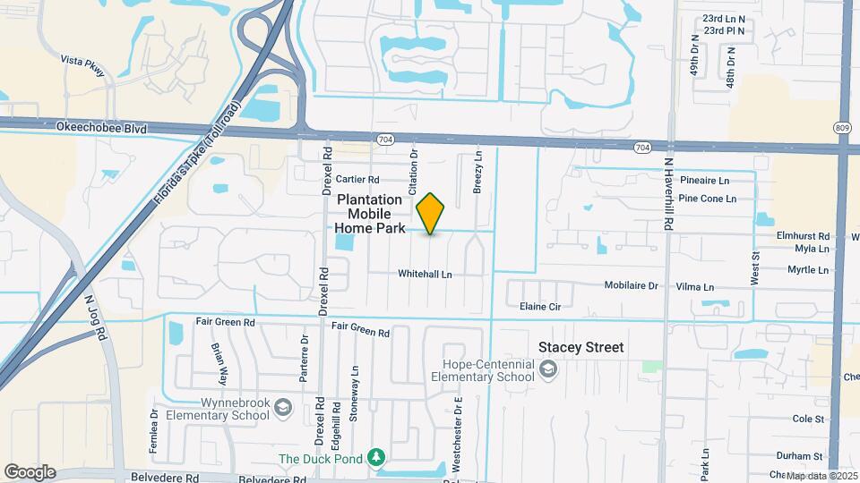 16xx Barbarie Ln Map and Location Details