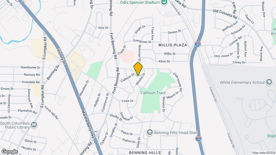 3941 Mosley Dr Map and Location Details