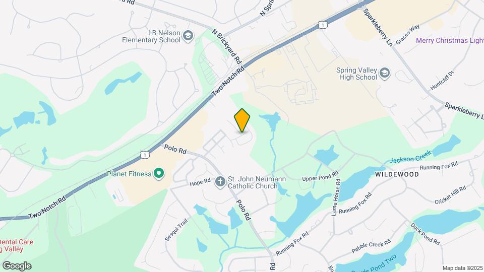 102 Musket Ln Map and Location Details