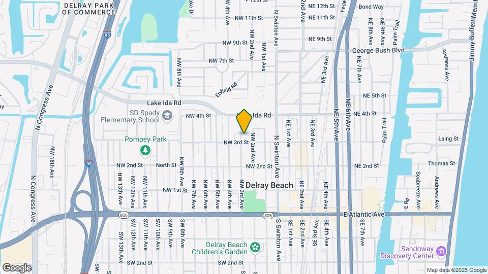 309 NW 3rd Ave Map and Location Details