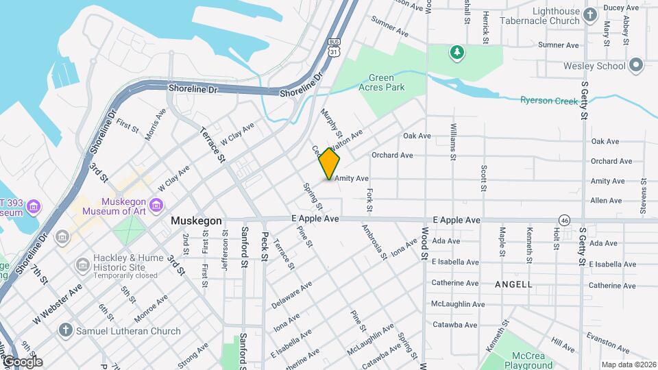 Amity Commons Mapa y Detalles de la Ubicación