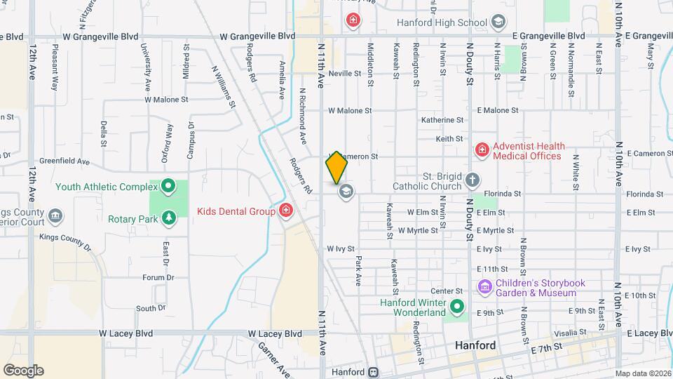 606 Florinda St Map and Location Details