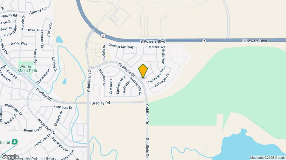6101 San Mateo Dr Map and Location Details