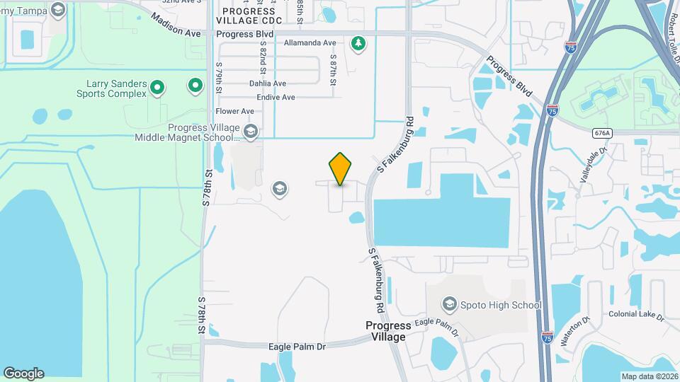 6309 Yellow Buckeye Dr Map and Location Details