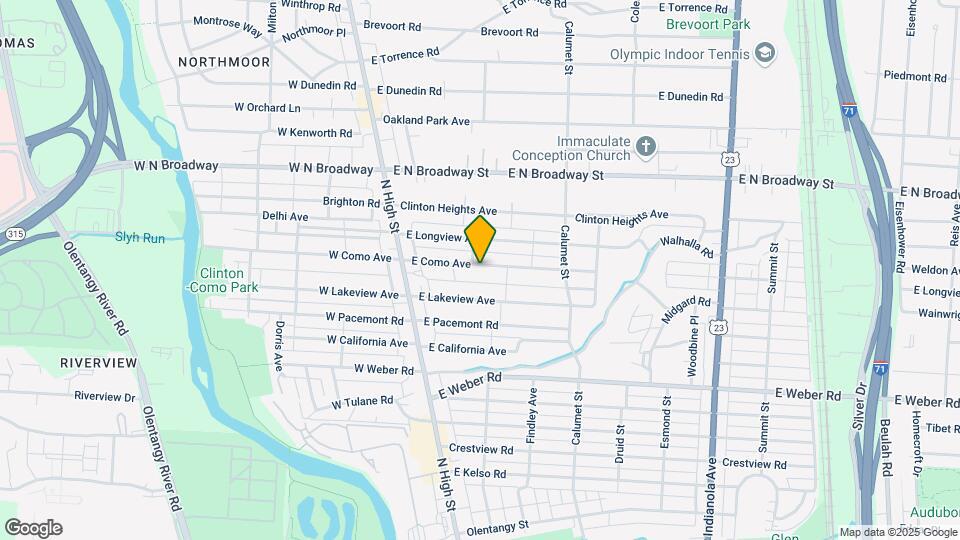 Clintonville Apartments Mapa y Detalles de la Ubicación