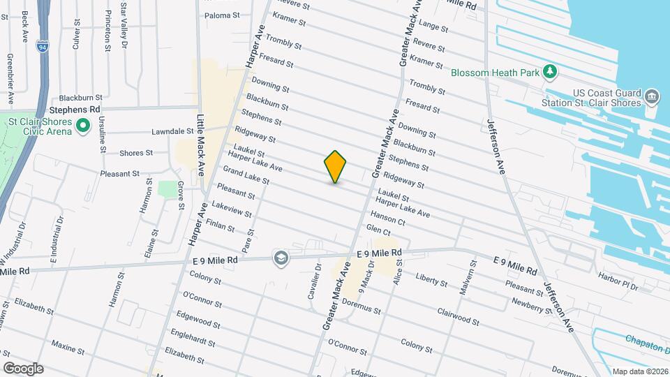 22030 Harper Lake Ave Map and Location Details