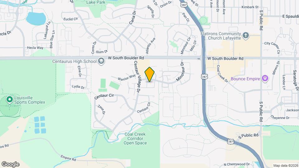 1410 Crete Ct Map and Location Details