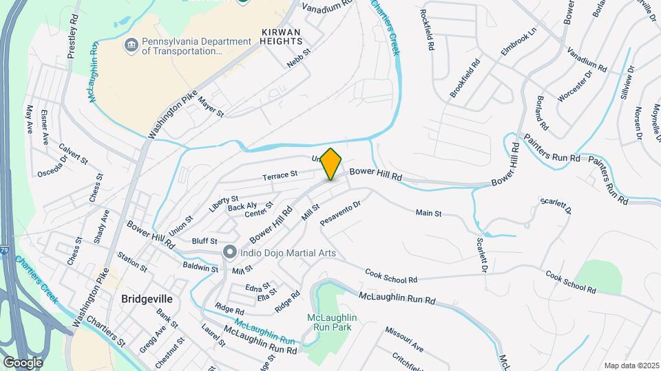 1370 Bower Hill Rd Map and Location Details