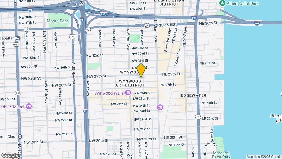 2810 NW 1st Ave Mapa y Detalles de la Ubicación