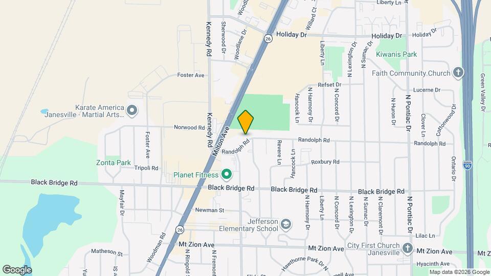 1625 Randolph Rd, Unit 4 Map and Location Details