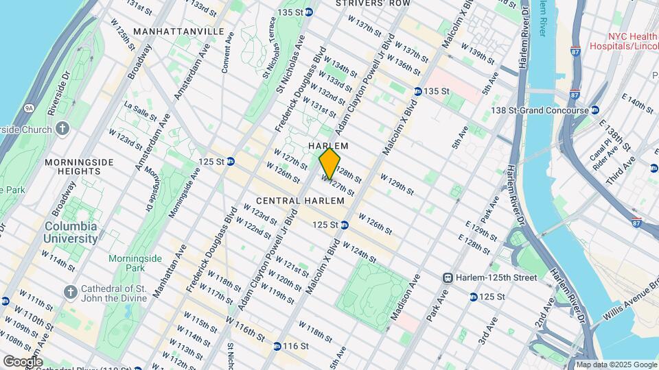 146 W 127th St Map and Location Details