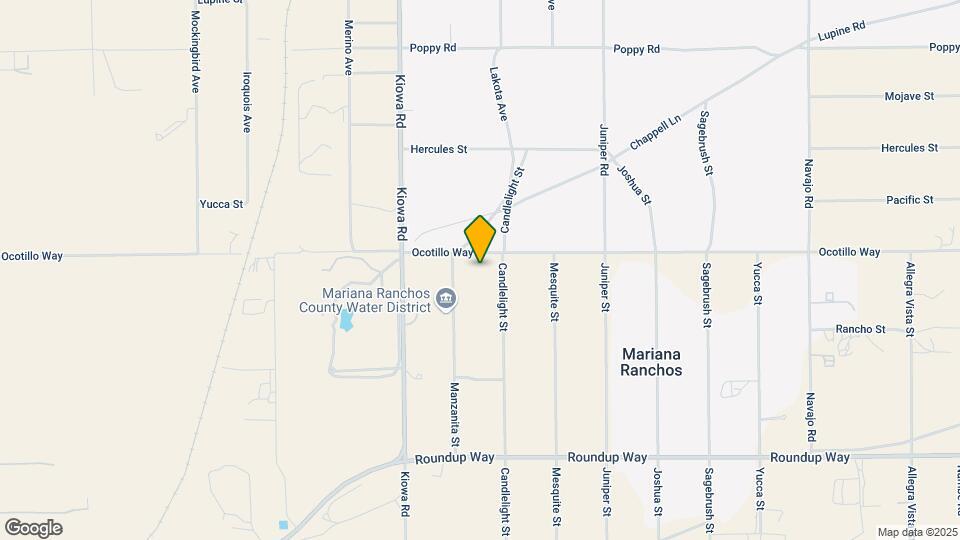 21049 Ocotillo Way Map and Location Details