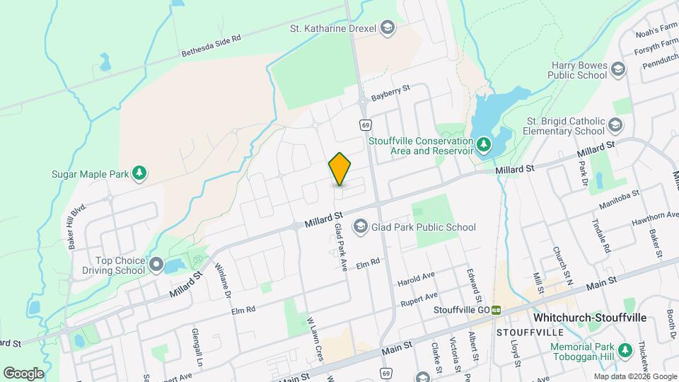 208 Glad Park Ave Map and Location Details