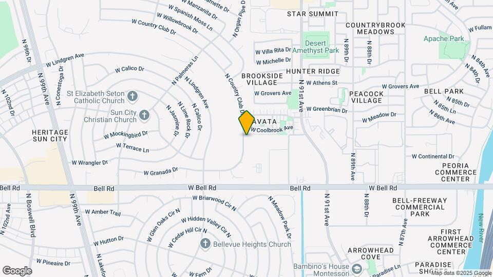 17227 N Country Club Dr Map and Location Details