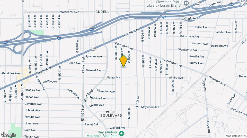 3317 W 99th St Map and Location Details