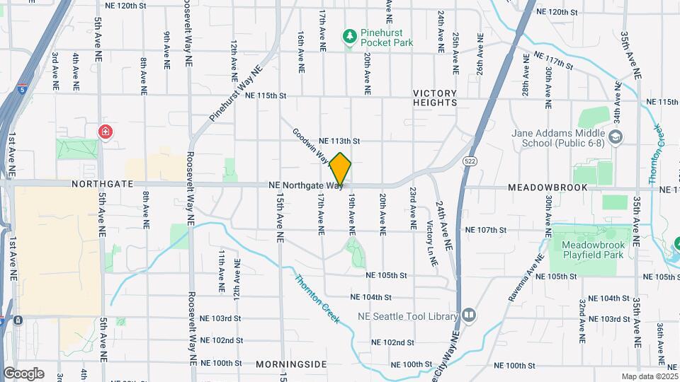 1729 NE Northgate Way Map and Location Details