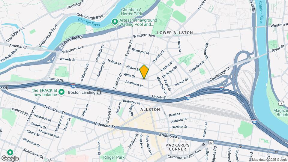73 Aldie St, Unit 2 Map and Location Details